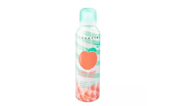 INUWET prausimosi putos Peach, 200 ml