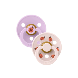 BIBS čiulptukų rinkinys LADYBUG BIOLET SKY MIX, 2 vnt.