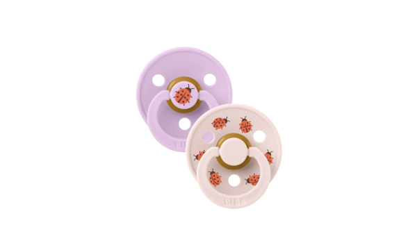 BIBS čiulptukų rinkinys LADYBUG BIOLET SKY MIX, 2 vnt.