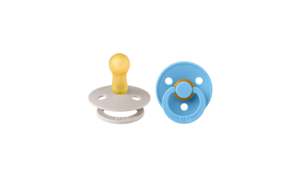 BIBS čiulptukų rinkinys ROUND MUSHROOM/BREEZE, 2 vnt.