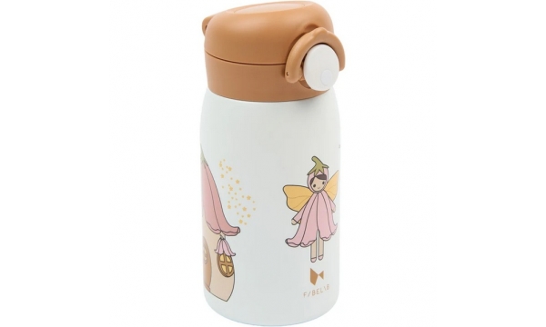FABELAB gertuvė / termosas SMALL FAIRY WHISPER WHITE, 320 ml