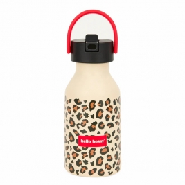 HELLO HOSSY gertuvė / termosas GOURDE LEOPARD, 350 ml