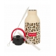 HELLO HOSSY gertuvė / termosas GOURDE LEOPARD, 350 ml