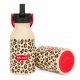 HELLO HOSSY gertuvė / termosas GOURDE LEOPARD, 350 ml