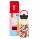 HELLO HOSSY gertuvė / termosas GOURDE LEOPARD, 350 ml