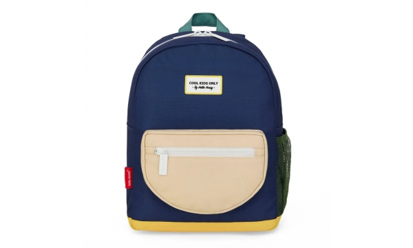 HELLO HOSSY vaikiška kuprinė MINI DARK BLUE, 2-5 m.