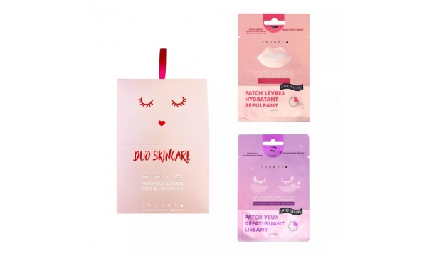 INUWET veido odos rinkinys LIP+EYE PATCHES