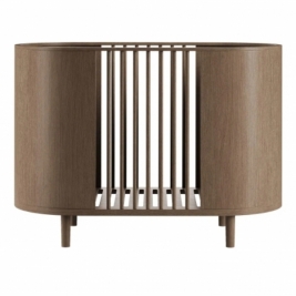 KAS KOPENHAGEN kūdikio lovytė KAI SMOKED OAK
