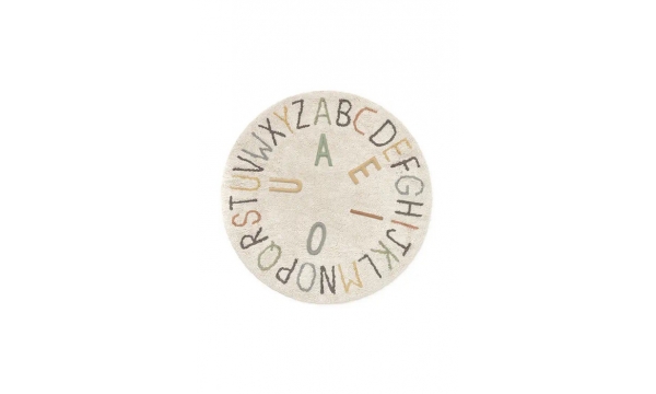 LORENA CANALS kilimas ABC COLOR AND LETTERS