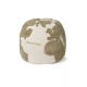 LORENA CANALS minkštas pufas WORLD MAP RUGCYCLED