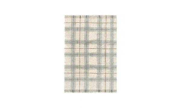 LORENA CANALS kilimas TARTAN BLUE SAGE