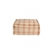 LORENA CANALS pufas TARTAN ROSE