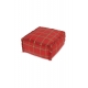 LORENA CANALS pufas TARTAN MAPPLE RED