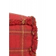 LORENA CANALS pufas TARTAN MAPPLE RED
