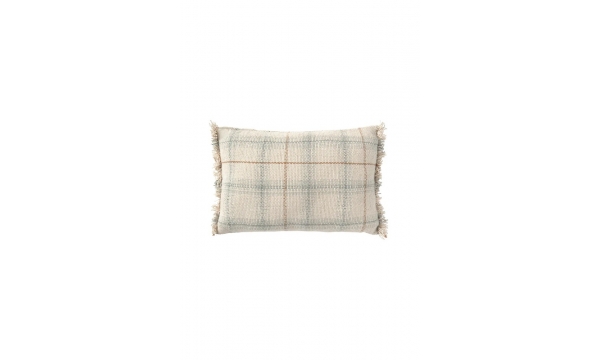LORENA CANALS pagalvė TARTAN BLUE SAGE