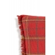 LORENA CANALS pagalvė TARTAN MAPPLE RED
