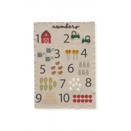 LORENA CANALS sieninis žaidimas FARM NUMBERS