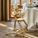 LEANDER maitinimo kėdutė LOUIE OAK NATURAL