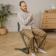 LEANDER maitinimo kėdutė LOUIE SAGE GREEN