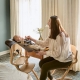 LEANDER maitinimo kėdutės sėdynė naujagimiui NEWBORN COOL GREY