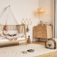 LEANDER vaikiška komoda LINEA OAK
