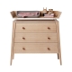 LEANDER vystymo stalas komodai LINEA OAK