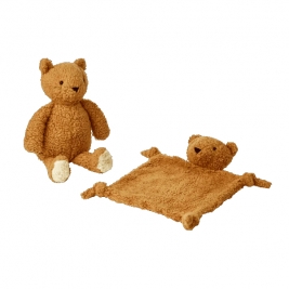 LIEWOOD dovanų rinkinys naujagimiui TED MR BEAR GOLDEN CARAMEL