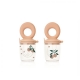 LIEWOOD maitintuvas MIRANDA PEACH/SEA SHELL, 2 vnt.