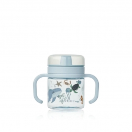 LIEWOOD kūdikio puodelis iš tritano KYLO SEA CREATURE/SANDY, 280 ml