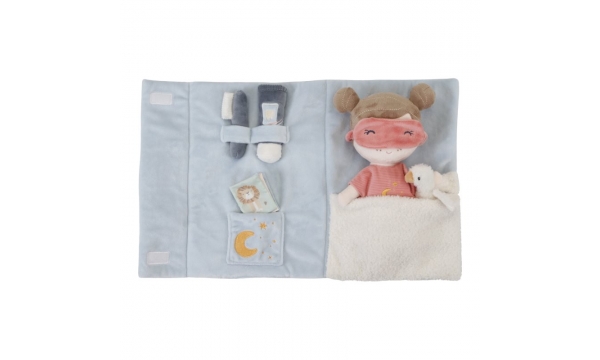 LITTLE DUTCH žaislų rinkinys ROSA DOLL SLEEPOVER
