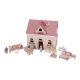 LITTLE DUTCH nešiojamas medinis lėlių namelis WOODEN PORTABLE DOLLHOUSE