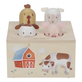 LITTLE DUTCH lavinamasis žaislas POP-UP LITTLE FARM