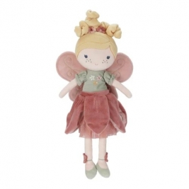 LITTLE DUTCH pliušinė lėlė FAIRY MILA PINK