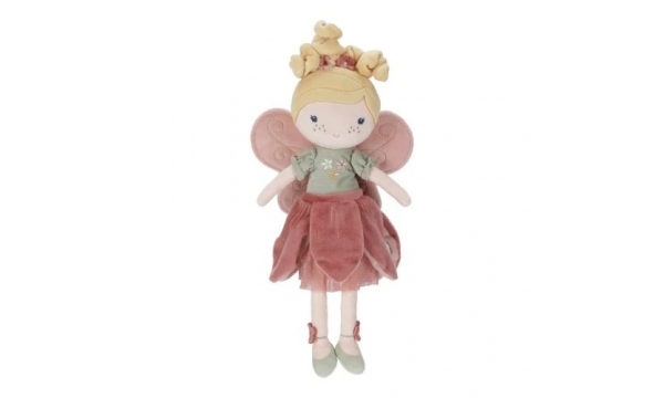 LITTLE DUTCH pliušinė lėlė FAIRY MILA PINK