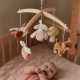 LITTLE DUTCH muzikinė karuselė FAIRY GARDEN PINK