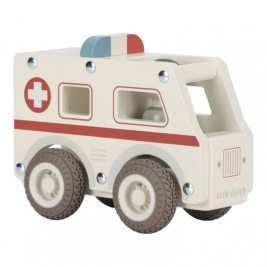 LITTLE DUTCH žaislinis greitosios pagalbos automobilis