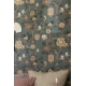 MAJVILLAN tapetai TOKYO TEA PINE GREEN-BLUE
