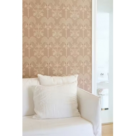 MAJVILLAN tapetai SUNSET GOLD CARAMEL BROWN