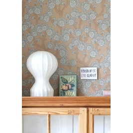 MAJVILLAN tapetai BEACHY BREEZE MILKY COCONUT BROWN