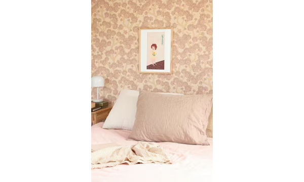 MAJVILLAN tapetai BEACHY BREEZE BALLET PINK