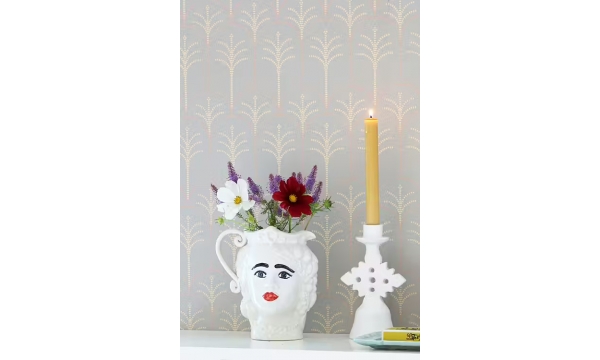 MAJVILLAN tapetai LOLO MIZZLE BLUE