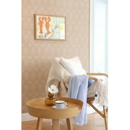 MAJVILLAN tapetai LOLO LATTE MACCHIATO BROWN