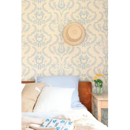 MAJVILLAN tapetai FLAME OF LOVE HEAVENLY BLUE