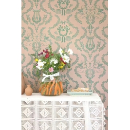 MAJVILLAN tapetai FLAME OF LOVE OLD PINK