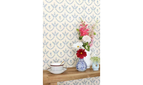 MAJVILLAN tapetai BELLINI SOFT BLUE