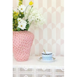 MAJVILLAN tapetai WHIPPED CREAM BLUSH PEACH