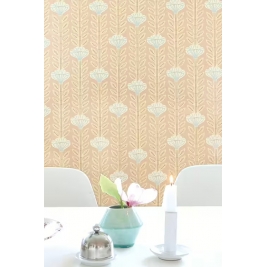 MAJVILLAN tapetai CAIPIRINHA CORAL BLUSH