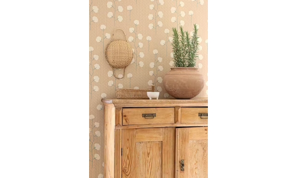 MAJVILLAN tapetai SWEET COTTON DESERT ROSE