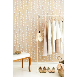 MAJVILLAN tapetai SWEET COTTON SOFT PINK