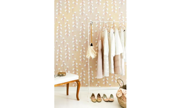 MAJVILLAN tapetai SWEET COTTON SOFT PINK